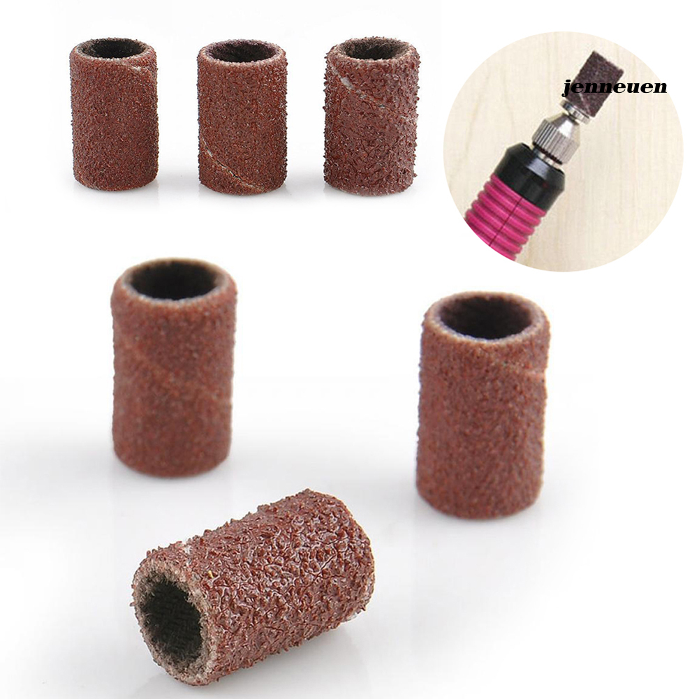 [Hàng mới về] Set 100 Vòng Mài Băng Nhám Đánh Bóng Móng Tay Tiện Dụng