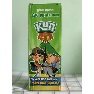 Bình nước kun bình nước giữ nhiệt kun