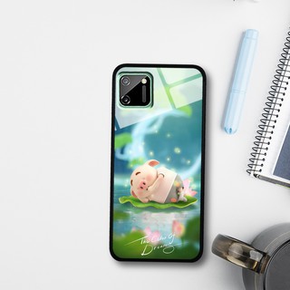 Ốp lưng kính 3D Realme C11