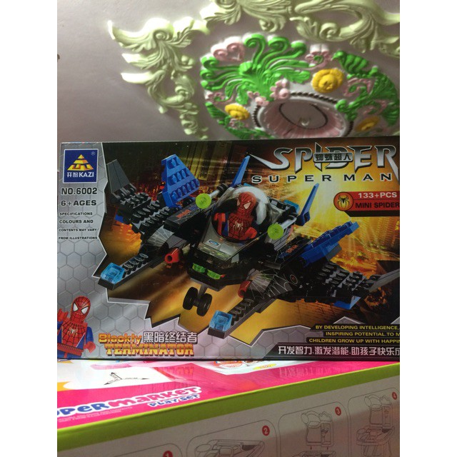 Lego Spider Super Man Kazi 6002-133PCS
