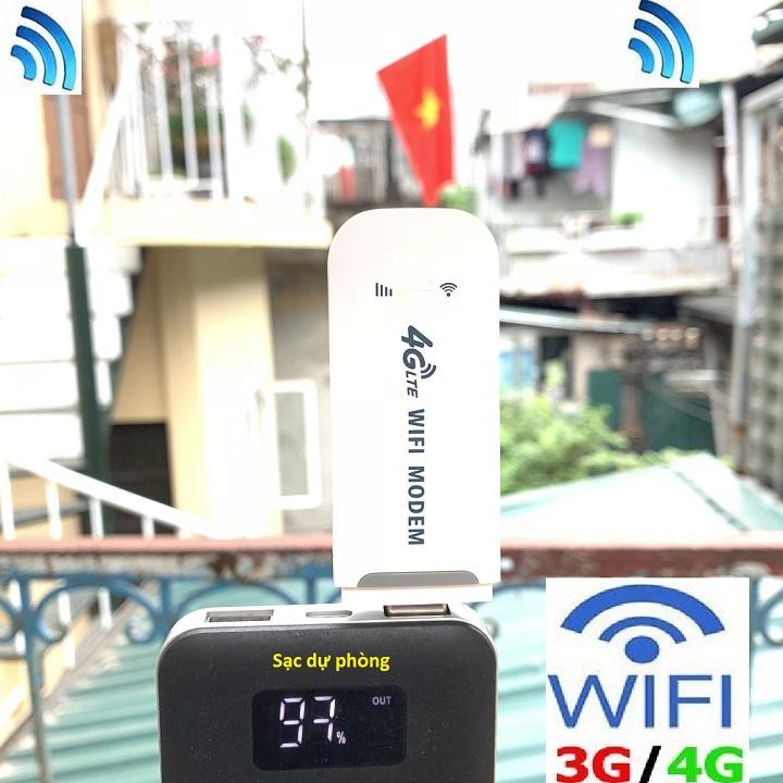 Usb phát wifi 4g Dongle LTE tốc độ cao 150mbps  Thiết bị mạng wifi chất lượng cao Dùng Ổn Định TẶNG SIM 4G DATA KHỦNG