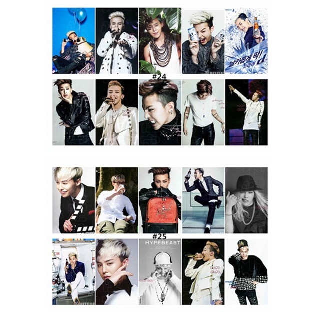 Bộ hình dán sticker BIGBANG GD G-DRAGON