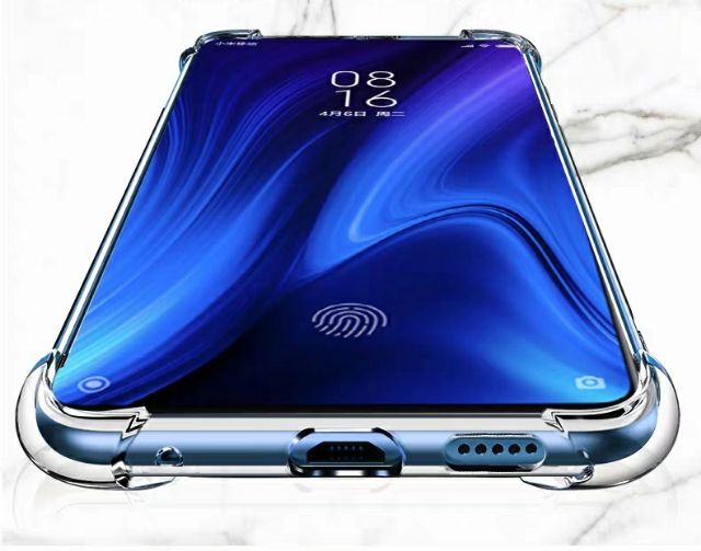Ốp lưng Redmi K30 Pro / K30 / K40 / Redmi K20 / Poco F3 / K40 Gaming / K50 dẻo trong lồi 4 Gó bảo vệ máy hạn chế ố vàng