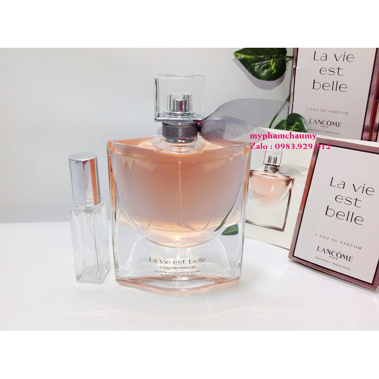 [ Mẫu thử ] Nước Hoa Lancome La Vie Est Belle 2,5,10ml