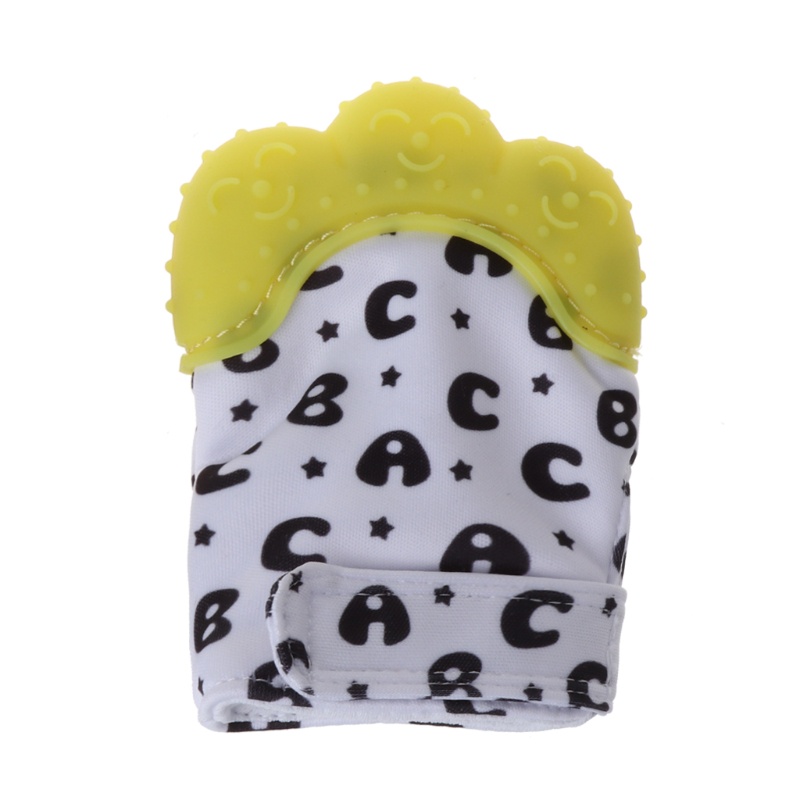 Găng Tay Silicone Hỗ Trợ Bé Mọc Răng Tiện Dụng