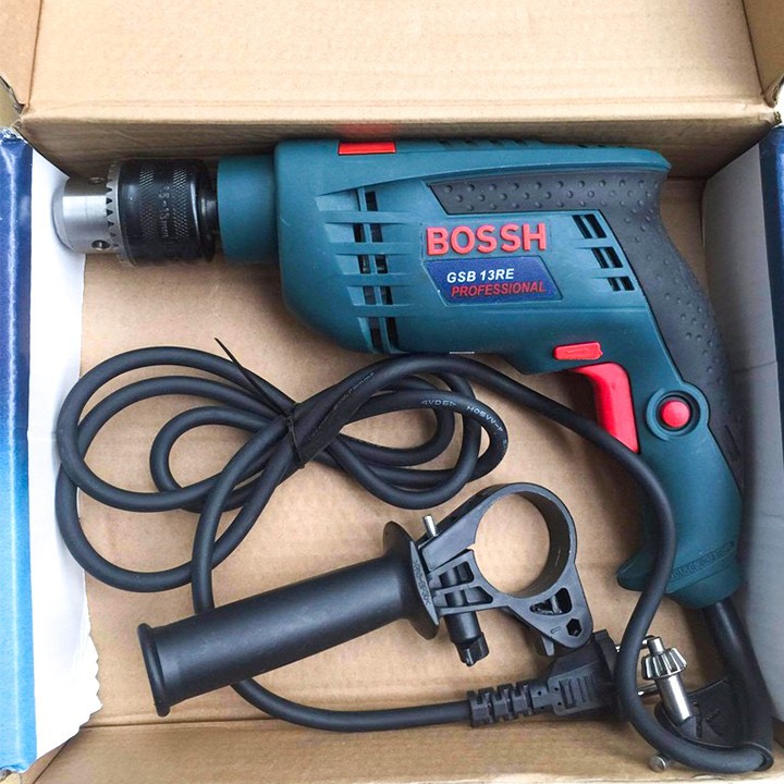 Máy khoan Bossh 13 li - Máy khoan bê tông GSB 13 - Máy khoan điện 13Re