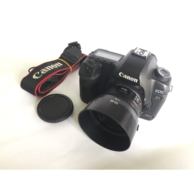 Bộ máy ảnh Canon 5D Mark II + Lens fix 50 F/1.8 STM