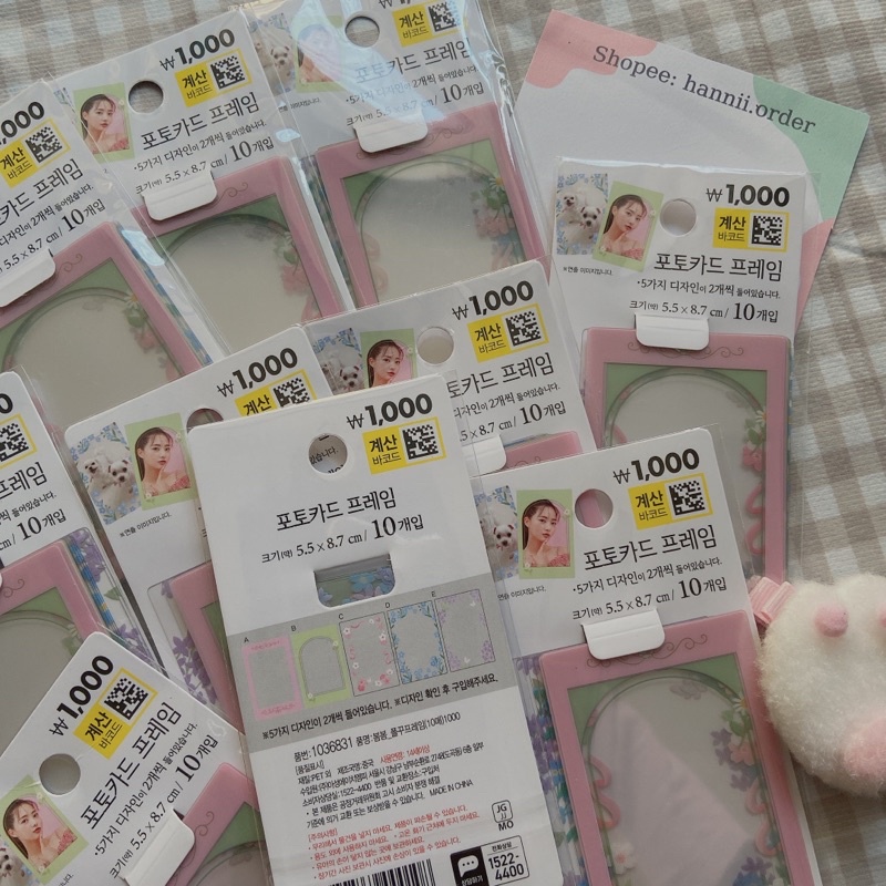 [DAISO HÀN] Set 10 frame siêu xinh