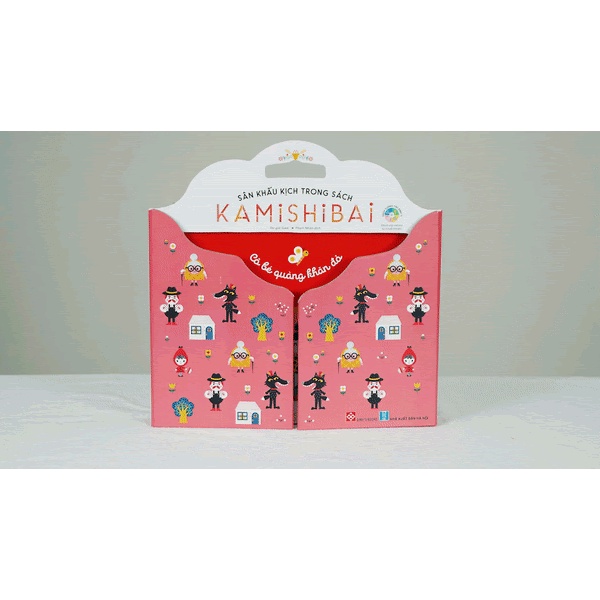 Sách Sân Khấu Kịch Trong Sách - Kamishibai - Cô Bé Quàng Khăn Đỏ