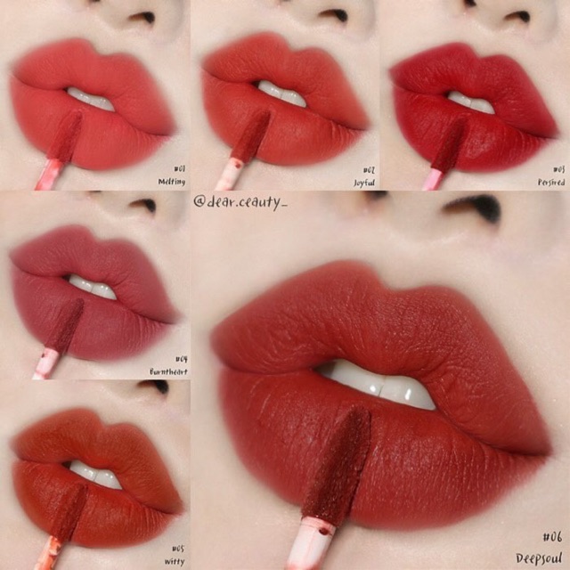 Son Kem Lì Mềm Mượt Romand Zero Velvet Tint