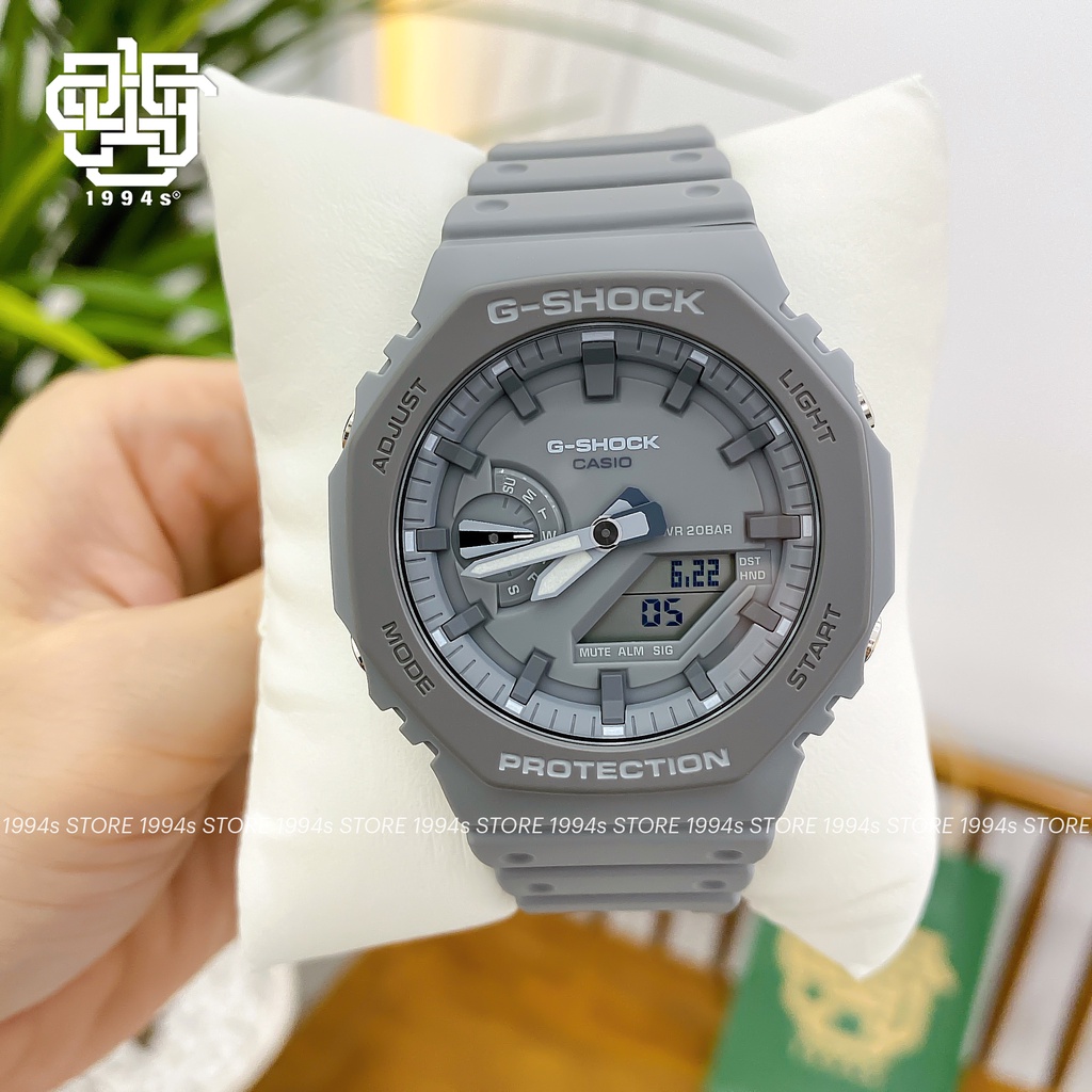 Đồng hồ nam Casio G-Shock GA-2110ET-8A chống va đập, chống nước 200m, hàng chính hãng
