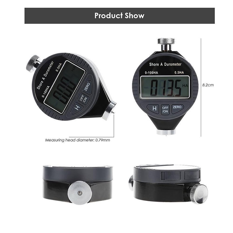 [JEA] Thiết Bị Kiểm Tra Độ Cứng Lốp Xe Cao Su Màn Hình LCD Kỹ Thuật Số Shore A