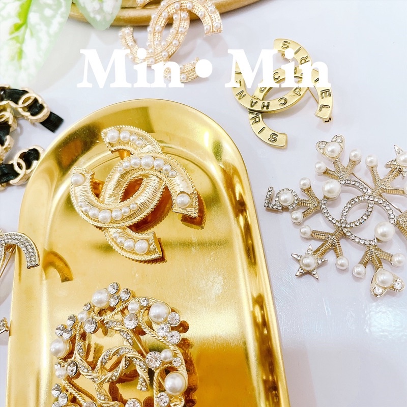 Cài Áo Chanel - Cài Áo Thương Hiệu sang chảnh Tiệm trang sức Min Min minmin.accessories