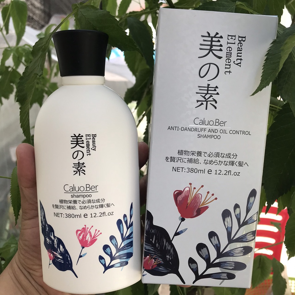 💥 Dầu gội xả dành cho tóc gàu nấm Caluo.Ber Beauty Element 380ml/280ml