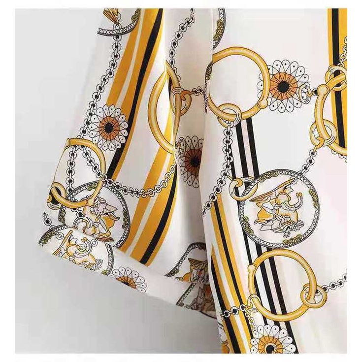 Áo thun ngắn tay plus size in họa tiết thời trang cho phụ nữ trung niên