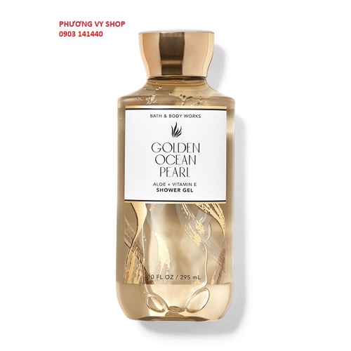 Gel tắm hương nước hoa BBW GOLDEN OCEAN PEARL