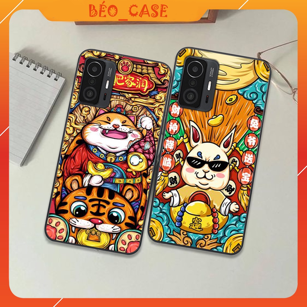 ⚡ Siêu Rẻ ⚡Ốp lưng  XIAOMI MI 11T 5G-MI 11T PRO 5G in hình  MÈO THẦN TÀI cực đẹp-BEOCASE