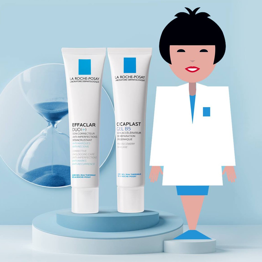 Kem Dưỡng Dạng Gel La Roche-Posay Cicaplast B5 Giúp Làm Mờ Sẹo, Làm Dịu,Phục Hồi, Tái Tạo Da 40ml