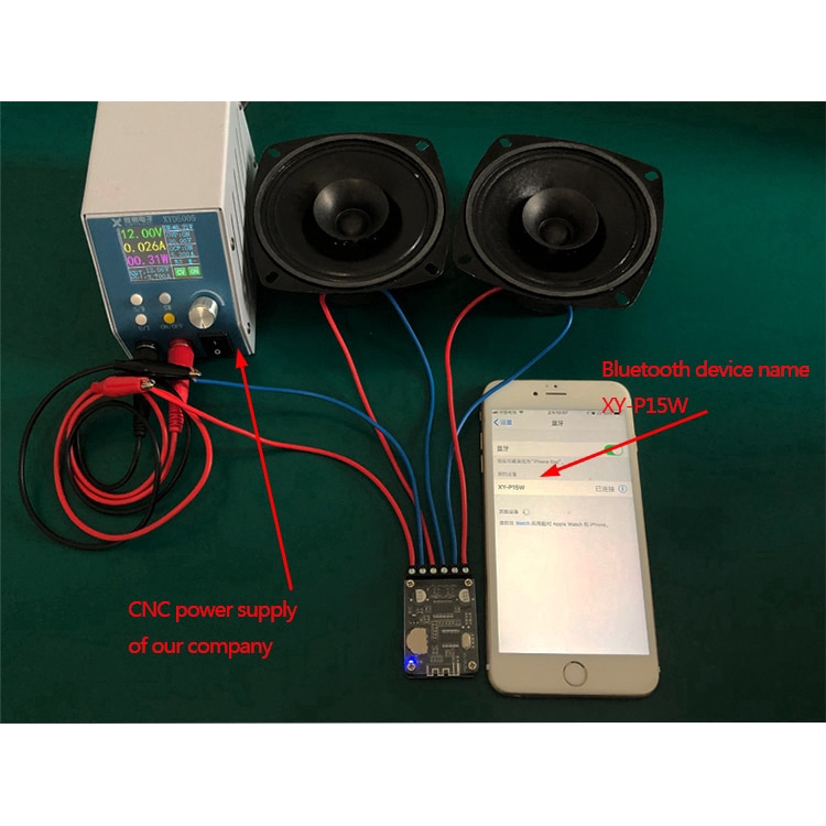 Mô Đun Khuếch Đại Âm Thanh Kỹ Thuật Số Bluetooth 10w/15w/20w 12v/24v Xy-P15W
