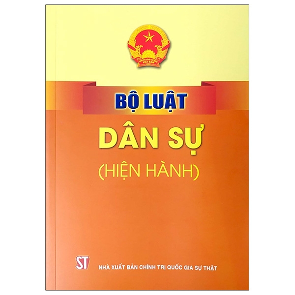 Sách Bộ Luật Dân Sự (Hiện Hành) | WebRaoVat - webraovat.net.vn