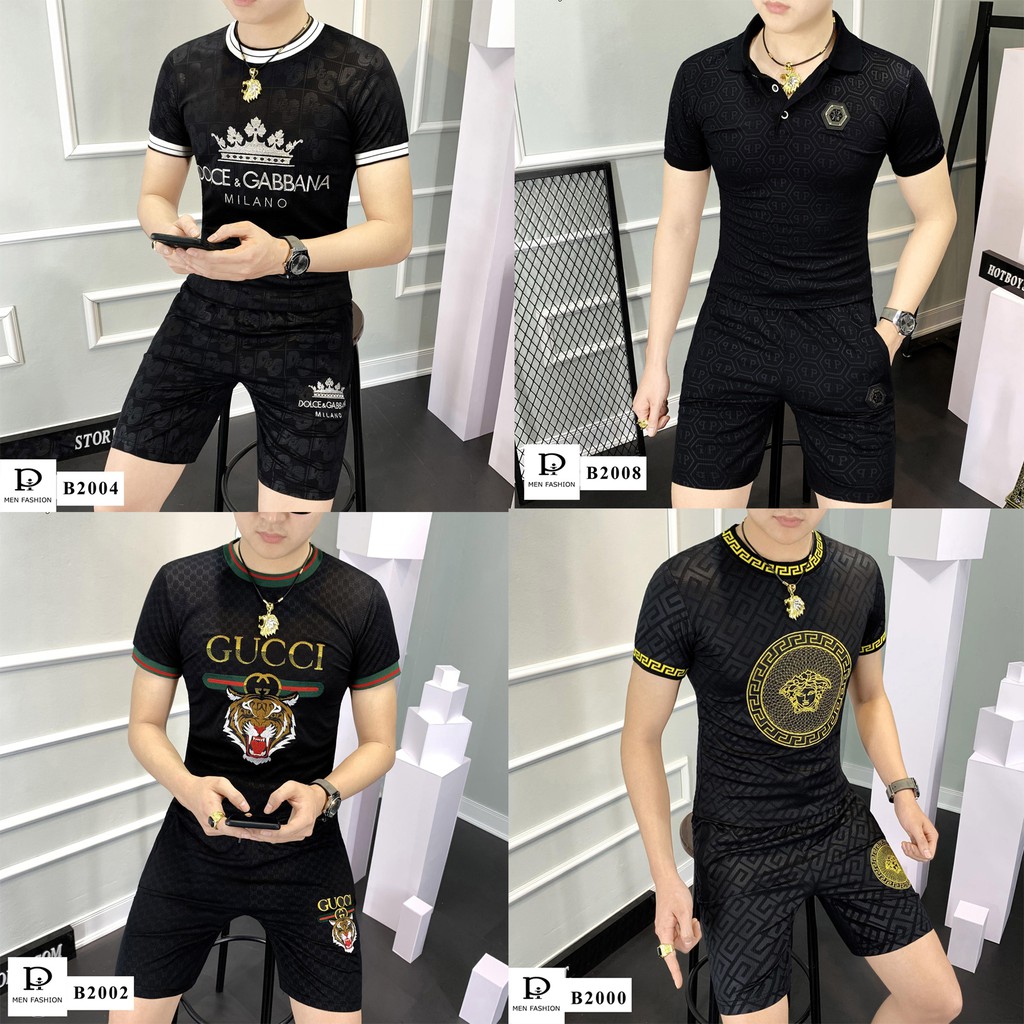 Bộ hè nam cực chất - Sét bộ áo quần hàng cao cấp x4 mẫu B20xx - HT.Store6666 | BigBuy360 - bigbuy360.vn