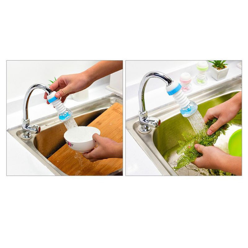 Vòi sen lọc nước thiết kế hàng chục lỗ giúp rửa thức ăn sạch hơn và tiết kiệm nước