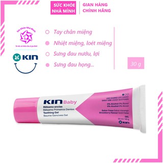 SKNM | Gel Bôi Nhiệt Miệng Em Bé - KinBaby ® 30g (TÂY BAN NHA)