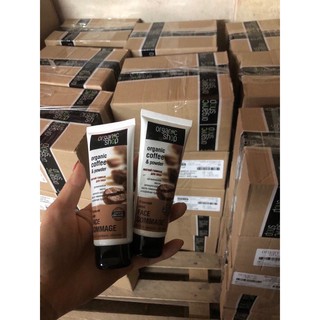 Tẩy Da Chết Mặt Cafe Organic