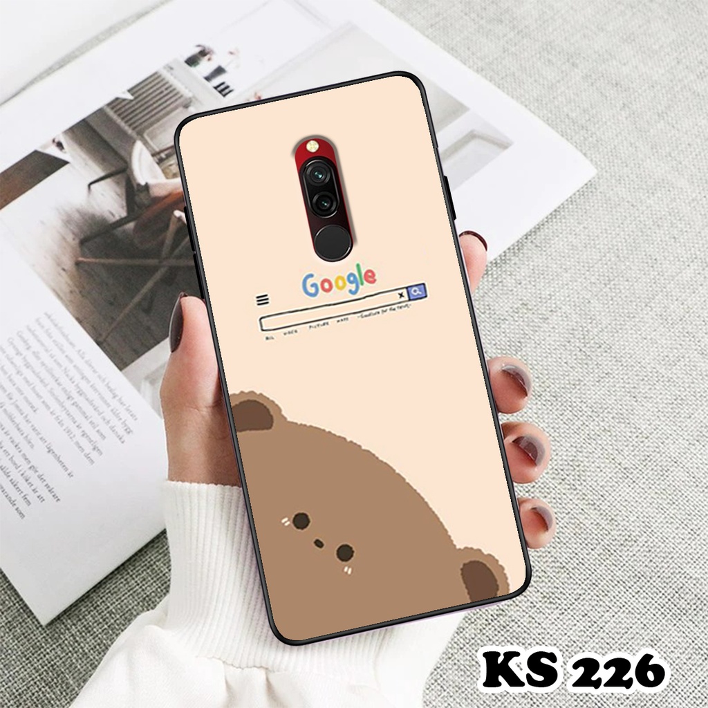 Ốp lưng Xiaomi Redmi 7 - Redmi 7A - Redmi 8 - Redmi 8A - Ốp in hình gấu bear ngộ nghĩnh