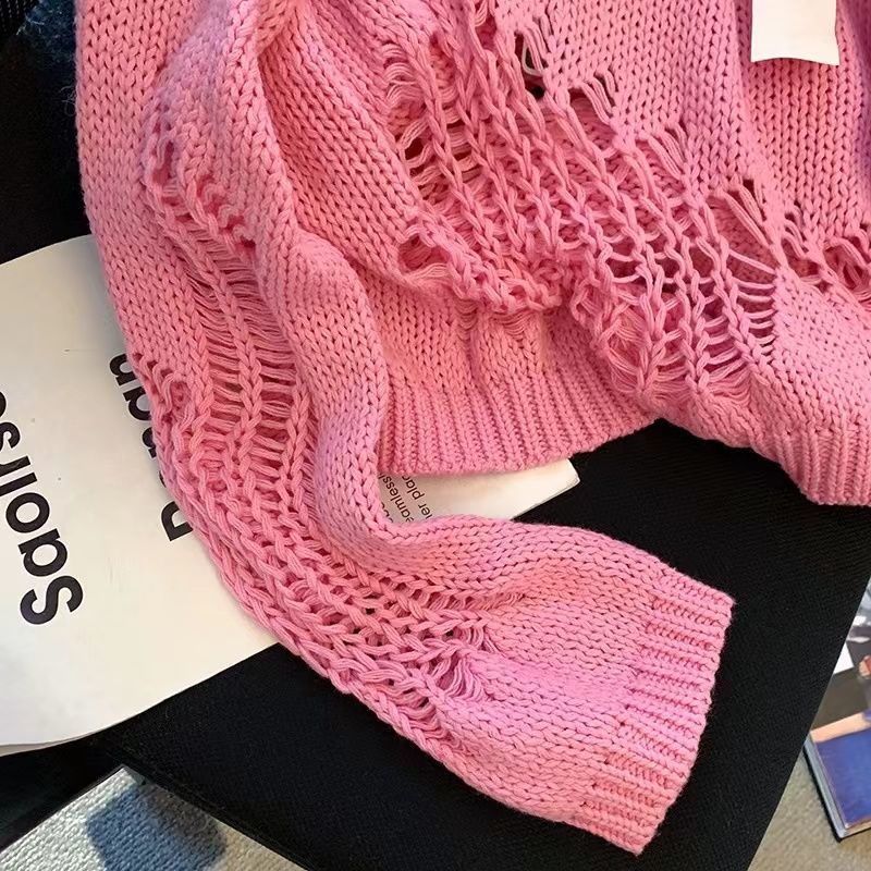 Áo Sweater Dệt Kim Thiết Kế Mới Thời Trang Mùa Thu Dành Cho Nữ