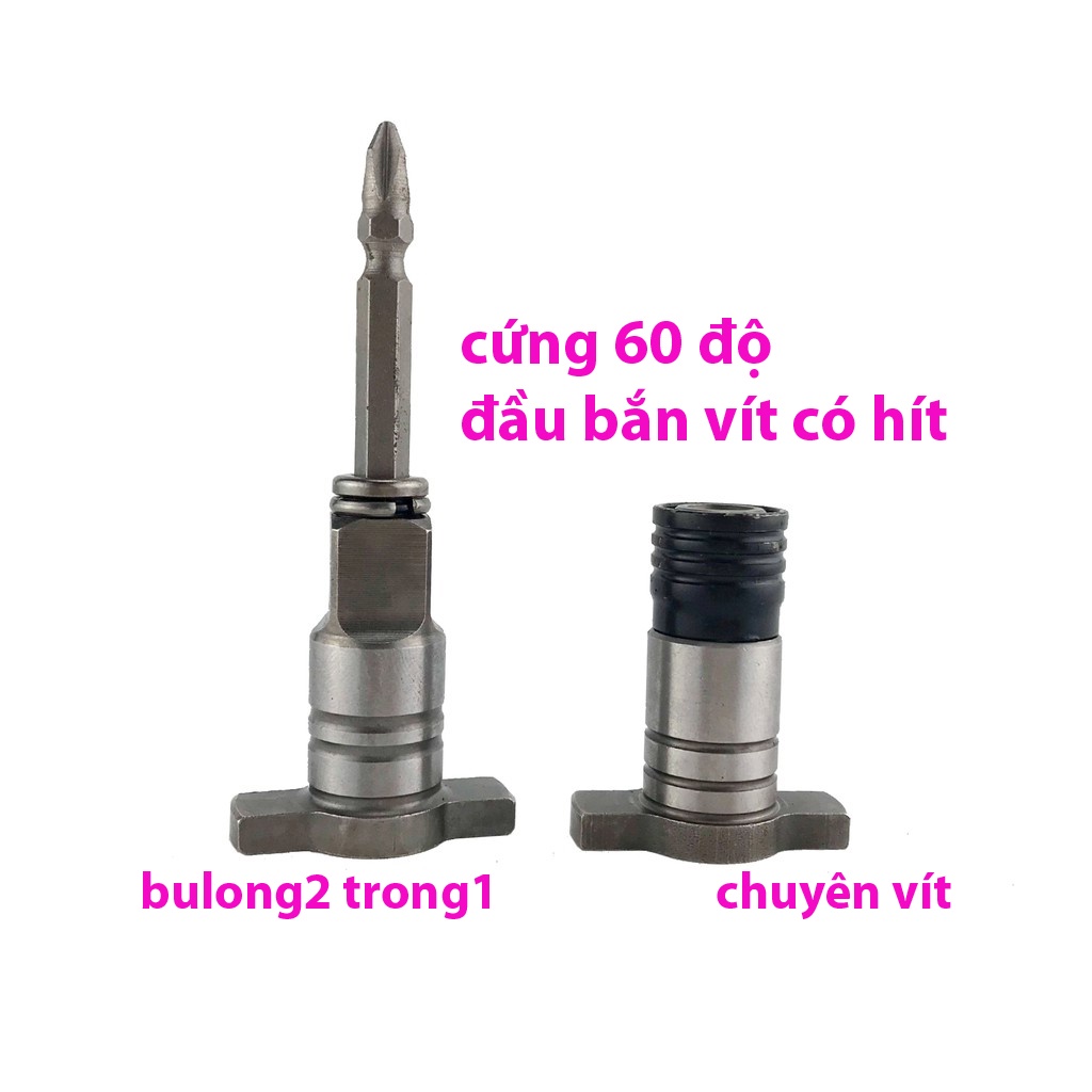 Đầu chữ T bulong và đầu chữ T chuyên vít thay thế cho đầu máy Makita, Hitachi.và các máy trung quốc