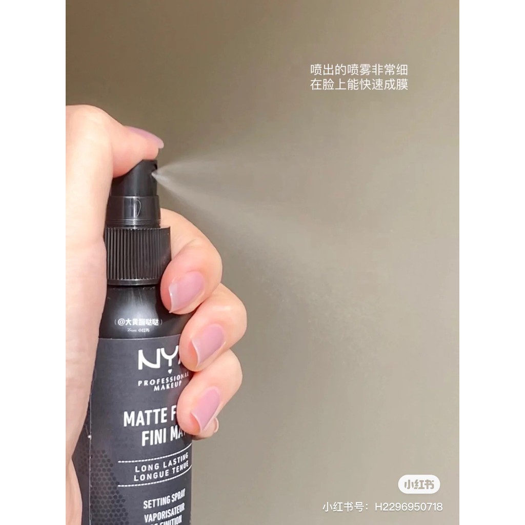 Xịt khoá makeup, xịt khóa trang điểm NYX matte finish 60ml - chumia | BigBuy360 - bigbuy360.vn