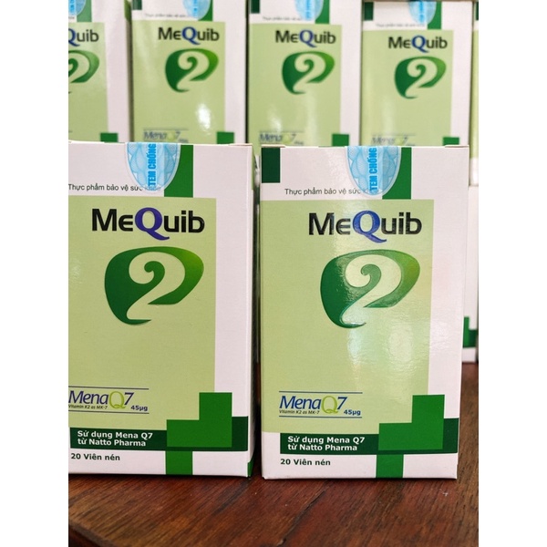 Mequib 2 – Bổ sung Vitamin D3 và Vitamin K2 cho người có nguy cơ bị thiếu calci.