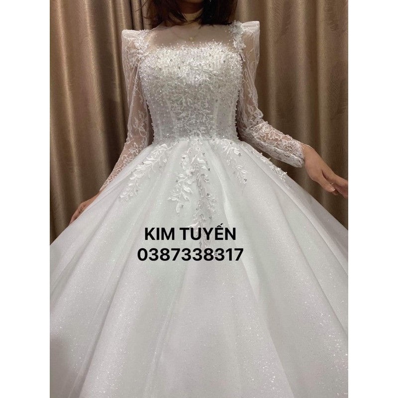 Váy cưới Tùng vi tính