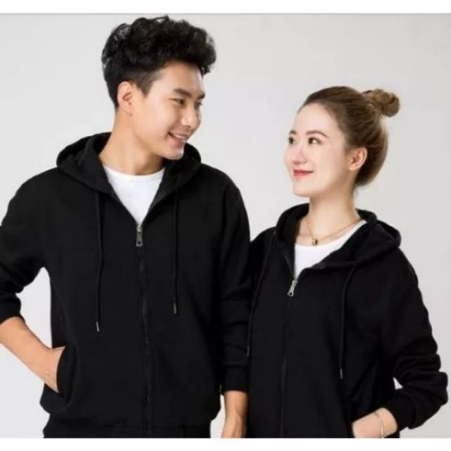 BIGSIZE ÁO HOODIE ZIPPER UNISEX XANH NGỌC - HOODIE DÂY KÉO DÁNG RỘNG MÀU XANH NGỌC - NỈ BÔNG DÀY