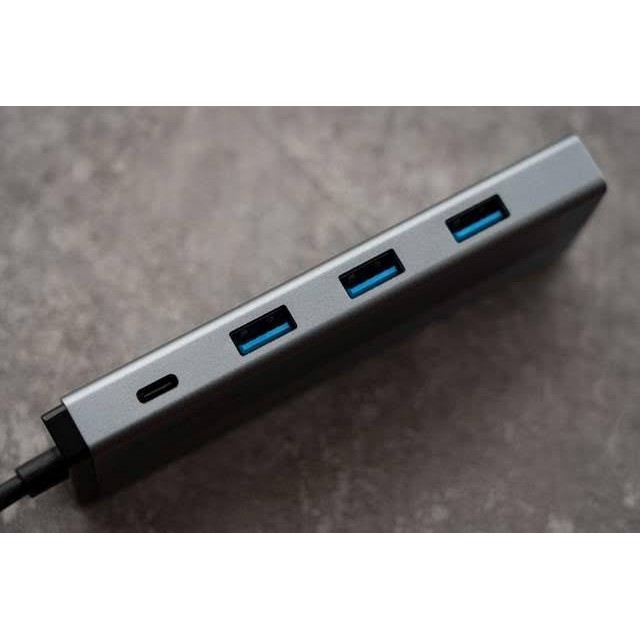 Hub Thiết bị kết nối đa cổng Orico chuyển đổi USB Type C sang 4K HDMI RJ45 5 trong 1 cổng sạc PD USB 3.0