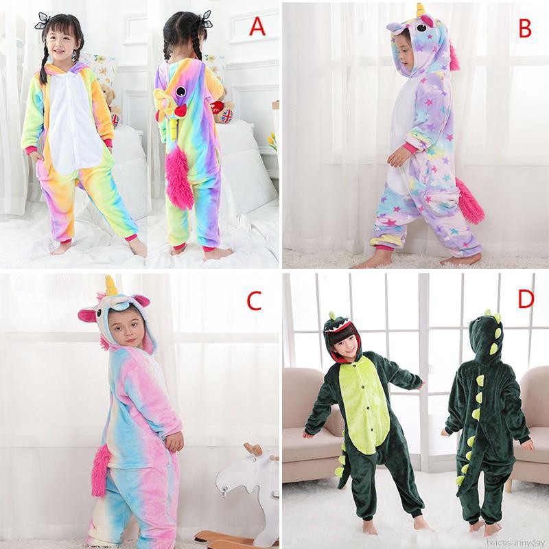 Bộ đồ Pijama dài tay in hình động vật dễ thương cho bé