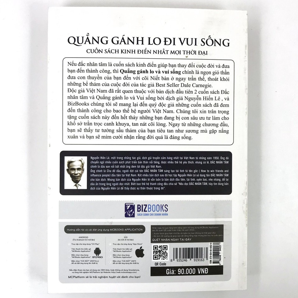 Sách - Quẳng Gánh Lo Đi Và Vui Sống (Nguyễn Hiến Lê - Bộ Sách Sống Sao Cho Đúng)