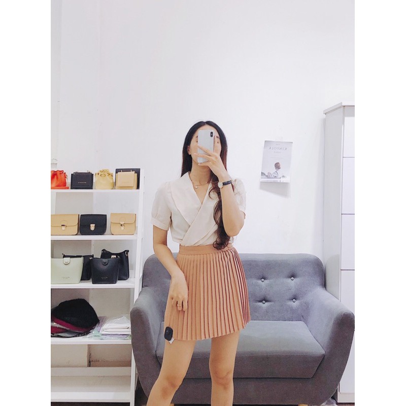 Chân váy xếp li
