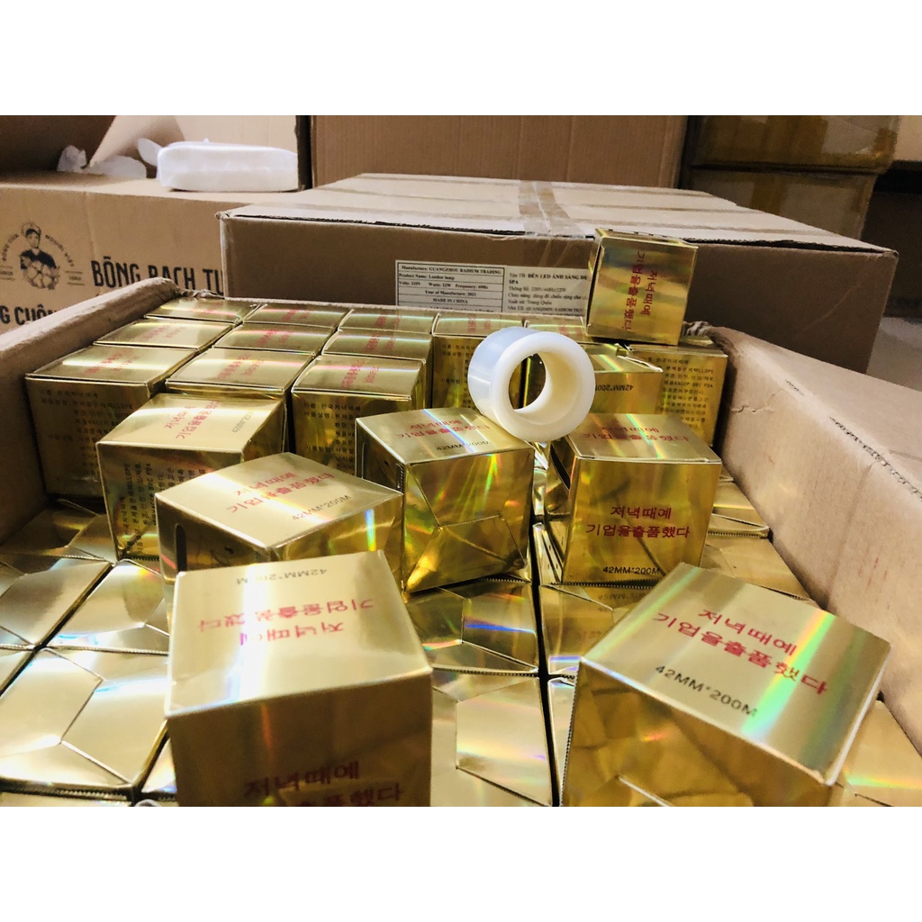 Cuộn nilong dễ bám - màng nilong ủ tê lông mày, môi, mí 42MM - 200MM