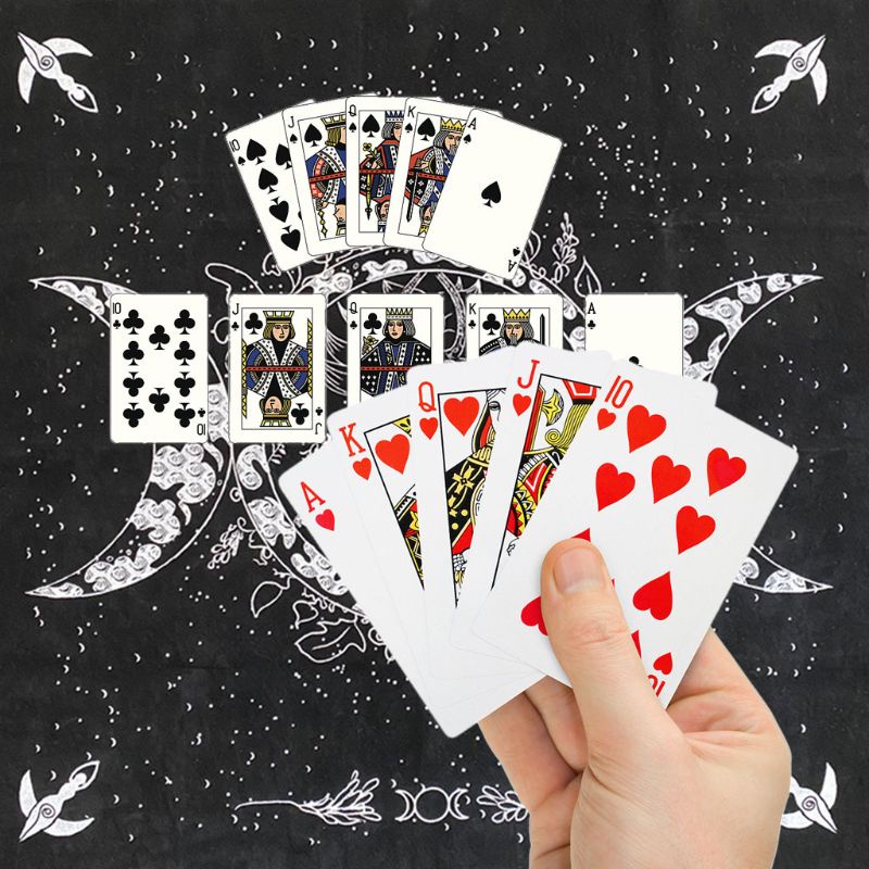 Khăn trải bàn hình bài tarot 19&quot;×19&quot;