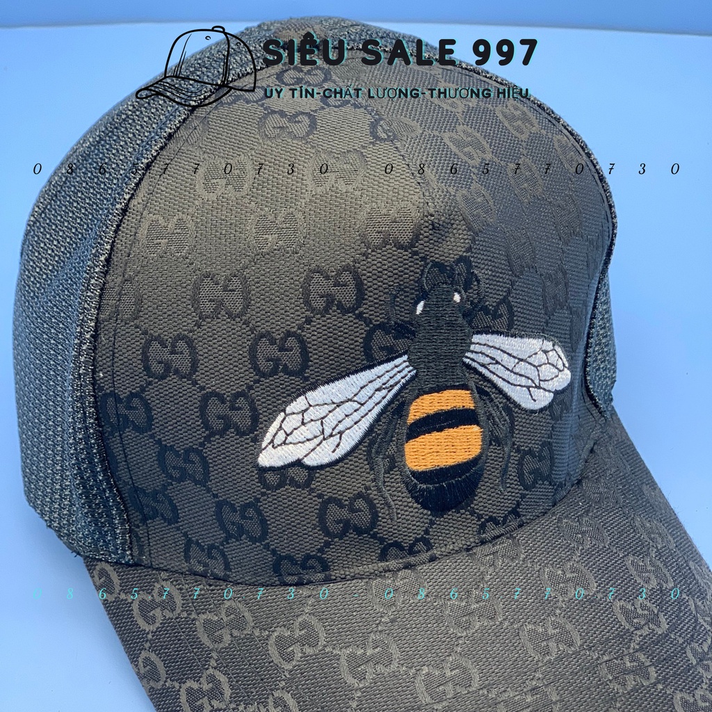 NÓN KẾT CON ONG PHỐI LƯỚI FULL ĐEN HÀNG CAO CẤP THỜI TRANG NAM NỮ CÁ TÍNH