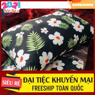 Ruột gối bông gòn cao cấp 45x65cm mẫu hoa cỏ
