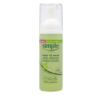 Sữa rửa mặt tạo bọt Simple