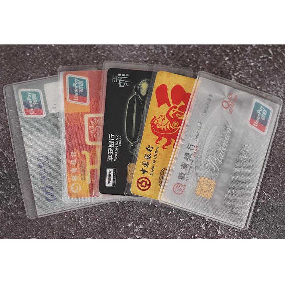 Túi Đựng Thẻ Id Bằng Pvc Trong Suốt Chống Trộm An Toàn Cho Trường Học / Văn Phòng
