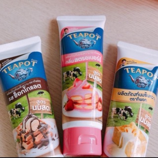 Sữa đặc TEAPOT các vị Thái Lan 25k-29k/ 1 tuýp 180g