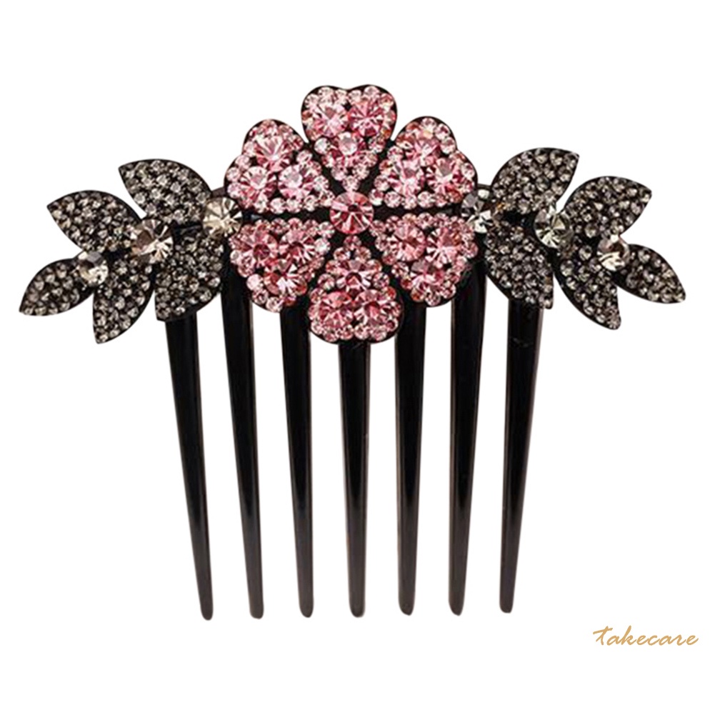 Lược Cài Tóc Đính Đá Pha Lê