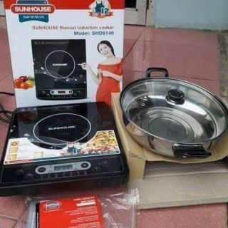 Bếp từ sunhouse 6149 kèm nồi lẩu