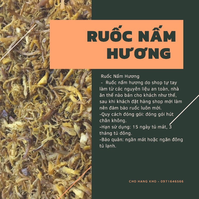 300G RUỐC NẤM HƯƠNG HANDMADE