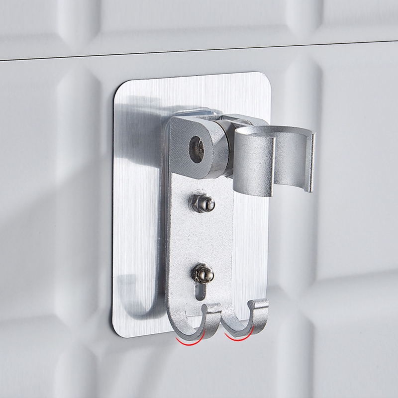 Giá Đỡ Đầu Vòi Hoa Sen Gắn Tường Tự Dính Tùy Chỉnh Tiện Dụng Cho Nhà Tắm